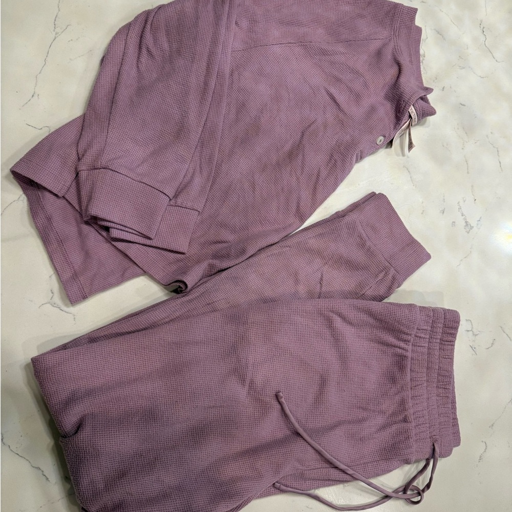 Victoria's Secret Lavender Jogger Set